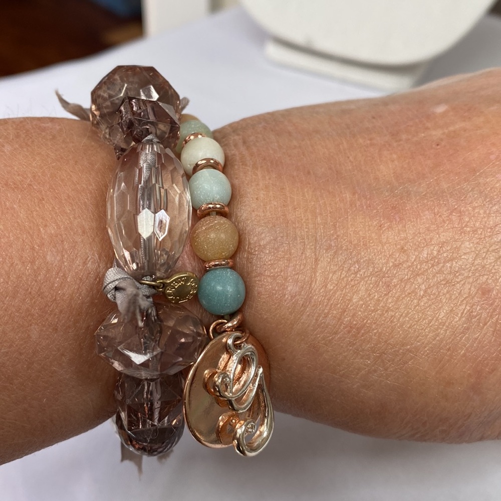 Two pretty stretch bracelet J Crew & Guess - Picture 5 of 5